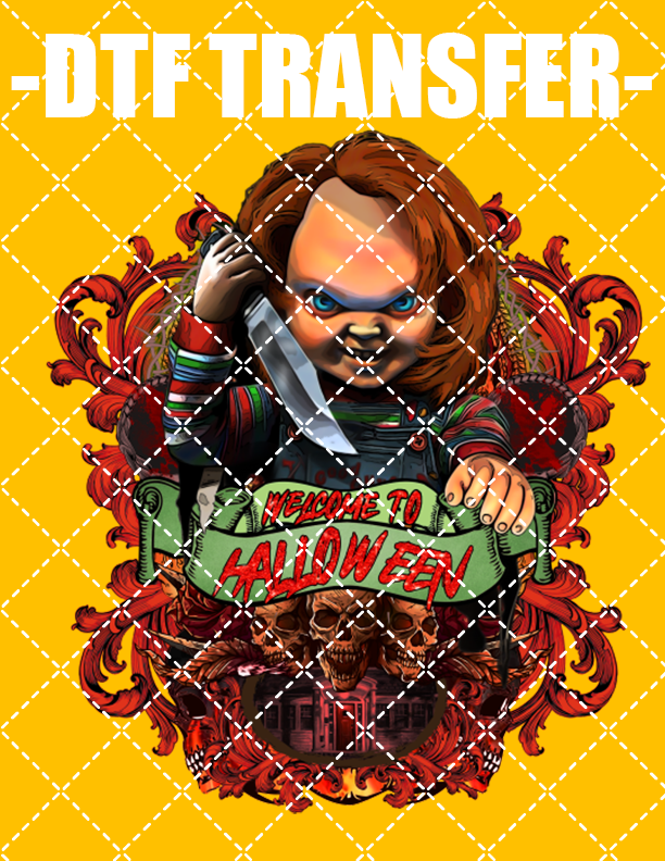 Halloween Chucky 2 - DTF Transfer (Ready To Press)