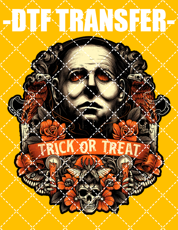 Halloween Michael Myers - DTF Transfer (Ready To Press)