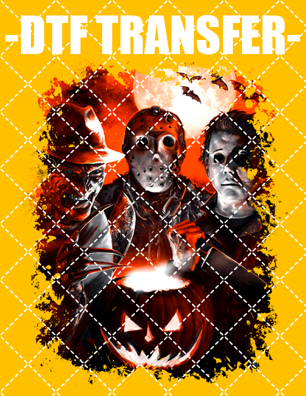 Halloween Gang - DTF Transfer (Ready To Press)
