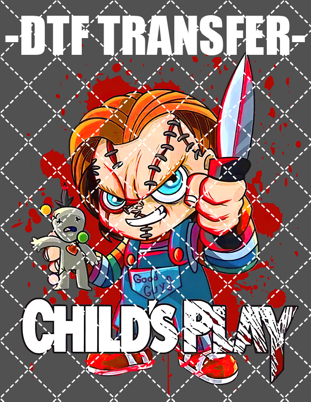 Halloween Child's Play - DTF Transfer (Ready To Press)