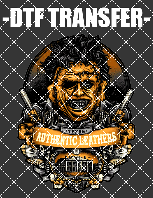 Halloween Leatherface 2 - DTF Transfer (Ready To Press)