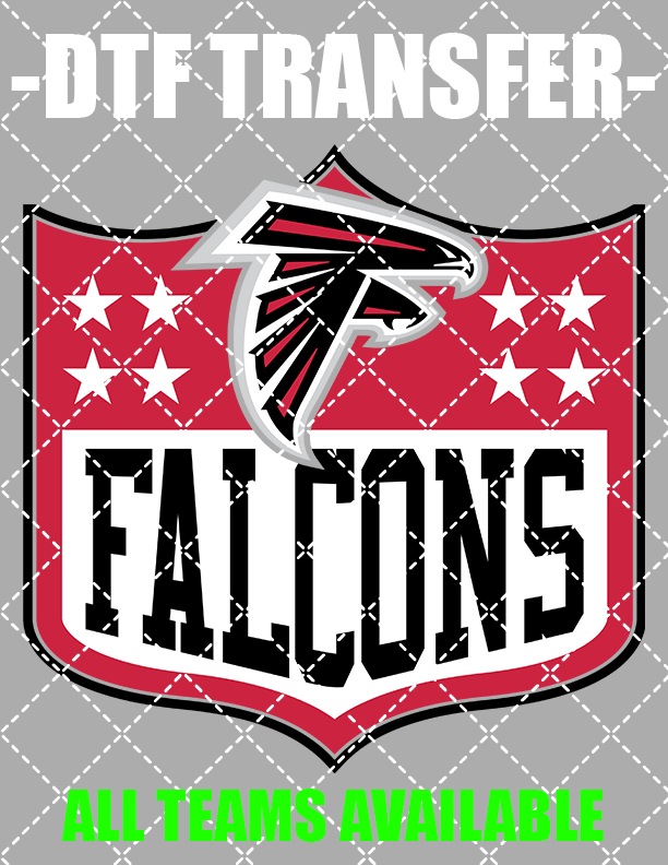 NFL Patch (Select Team) - DTF Transfer (Ready To Press)