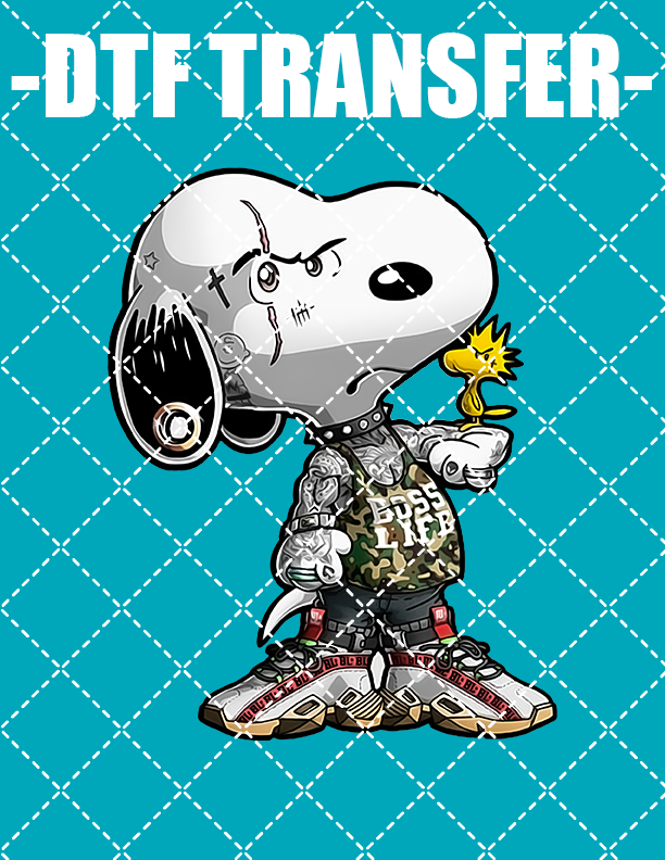 Snoopy Cool - DTF Transfer (Ready To Press)