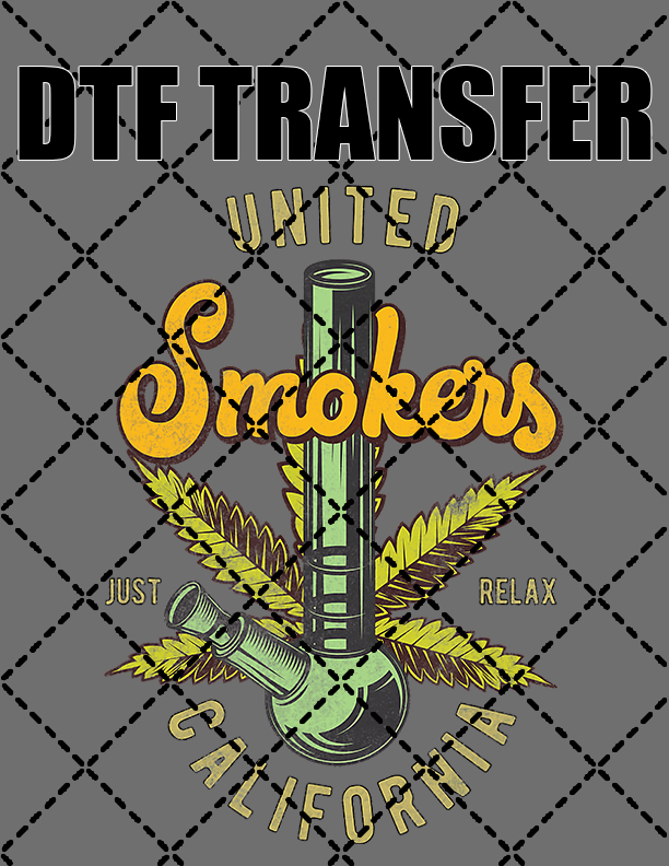 United Smoker - DTF Transfer (Ready To Press)