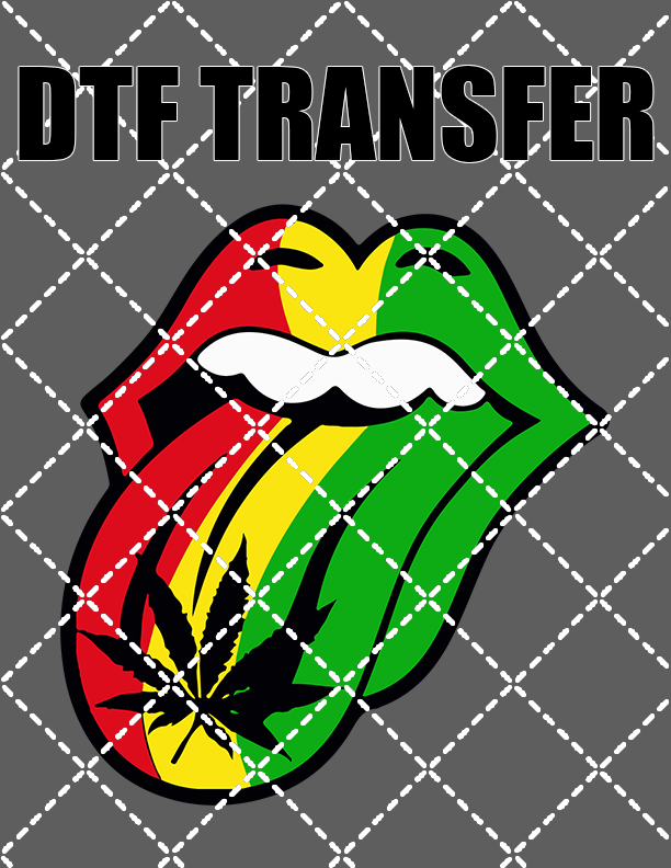 Weed Lip - DTF Transfer (Ready To Press)