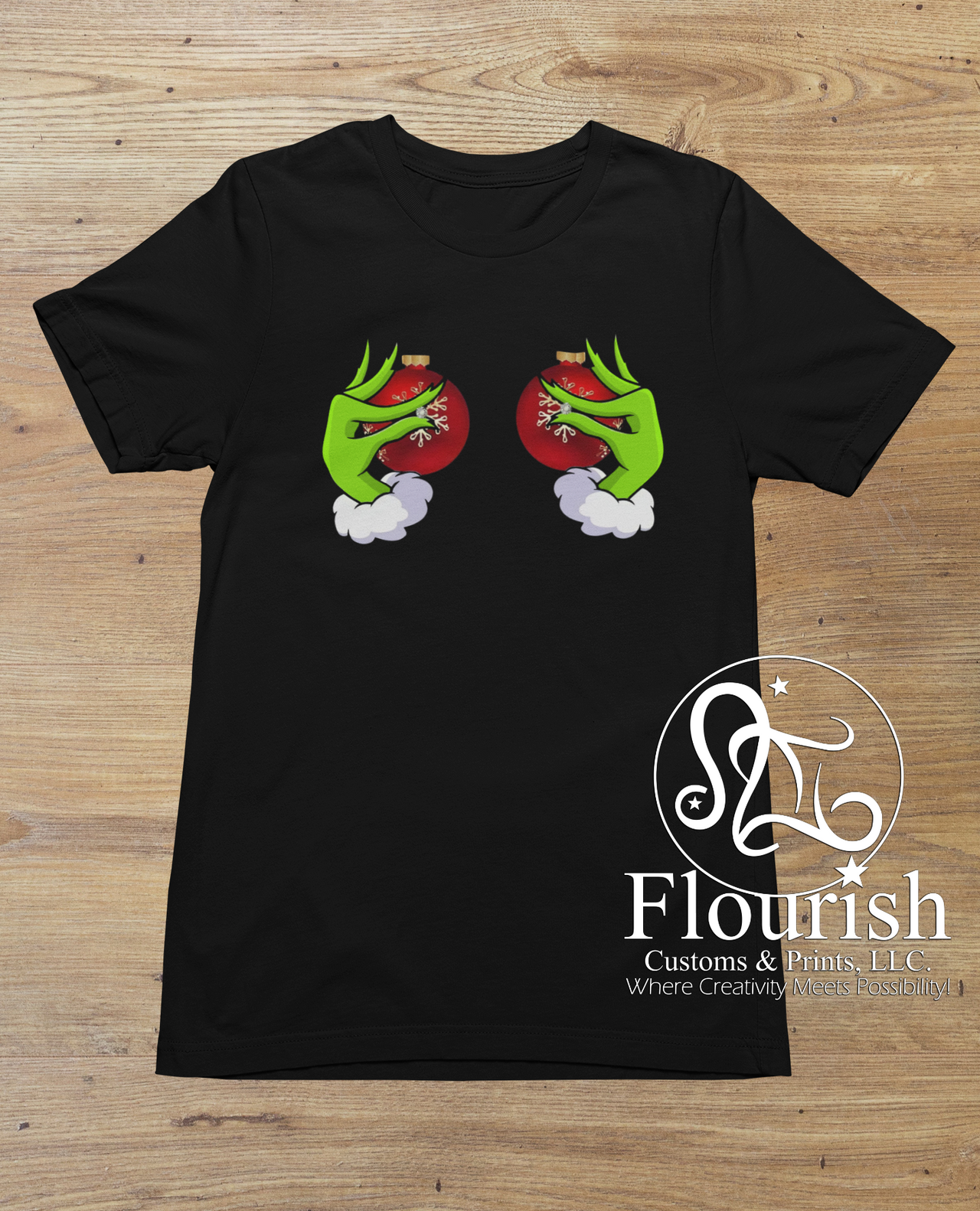 Grinch Twist Tee