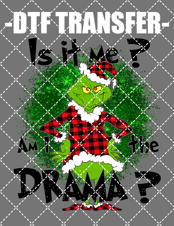 Is It Me - DTF Transfer (Ready To Press)