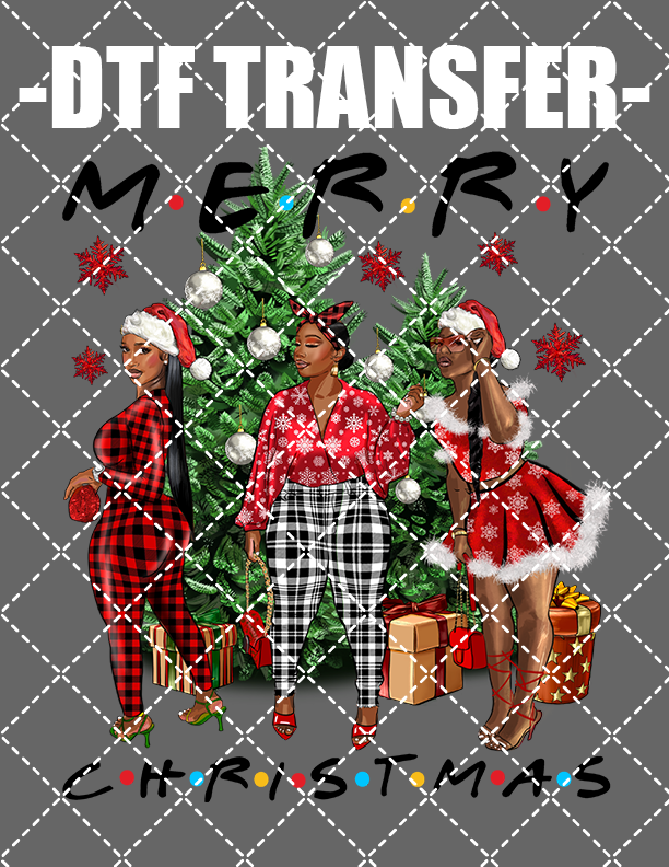 Christmas Sistas- DTF Transfer (Ready To Press)