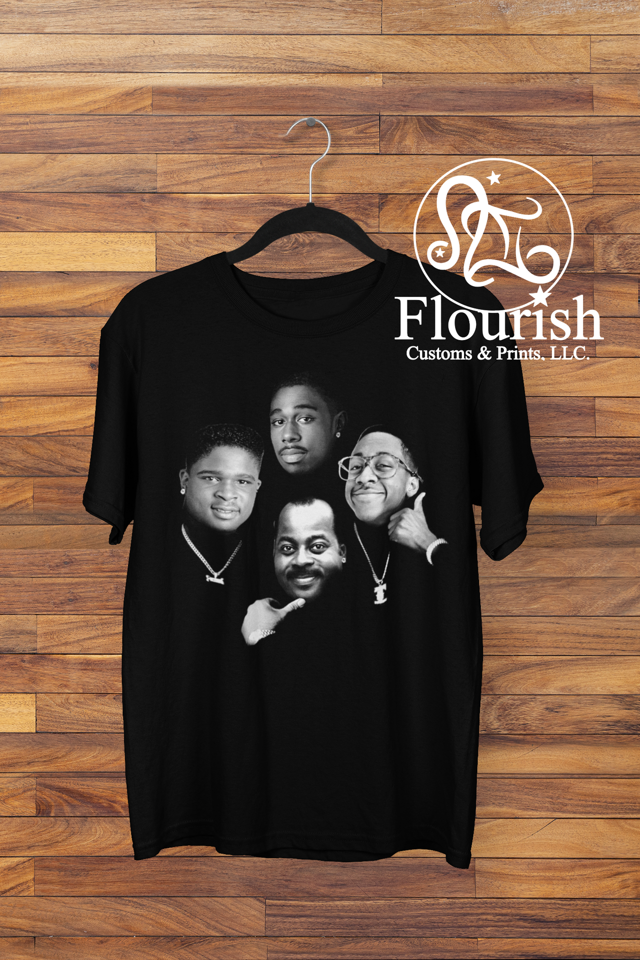 Family Matters Male Icons (Black Only) Tee