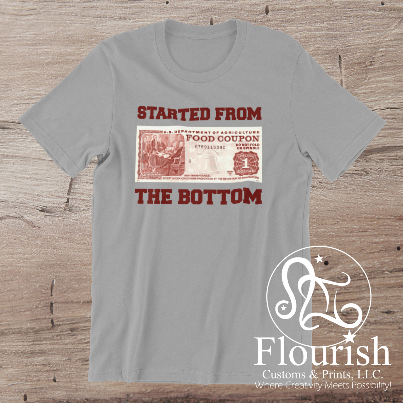 Started From The Bottom Tee / Hoodie