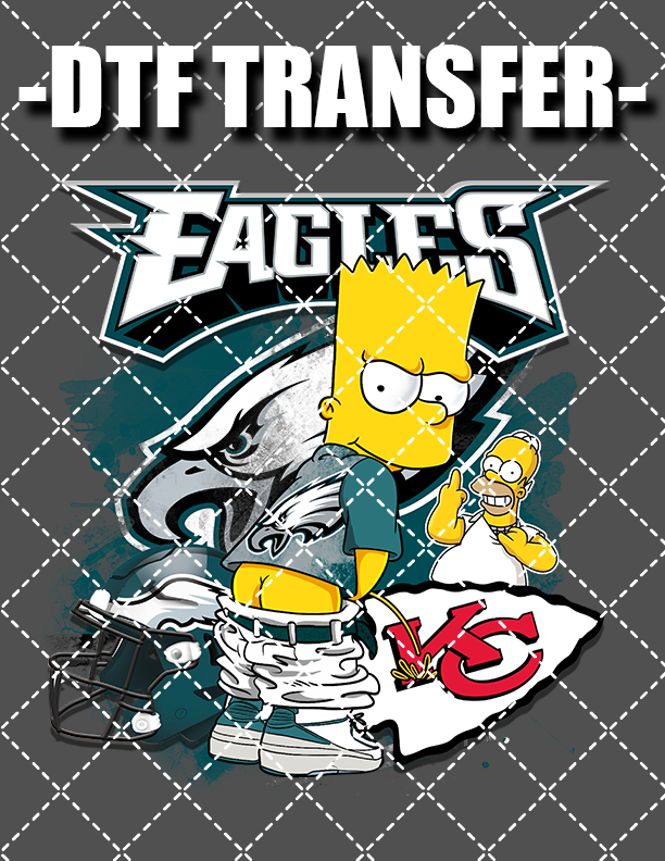 Eagles SB Piss - DTF Transfer (Ready To Press)