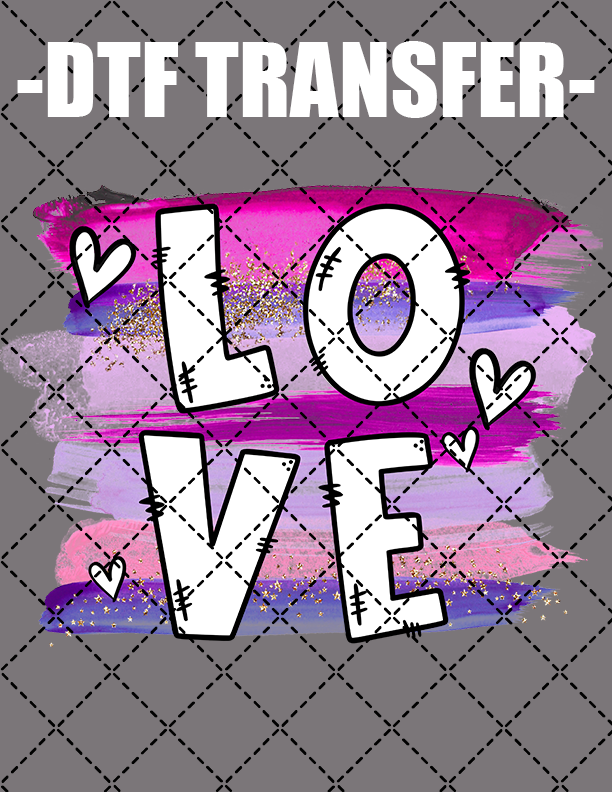 Love Splash - DTF Transfer (Ready To Press)